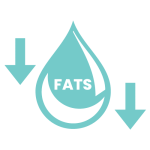 Lowered visceral fats level