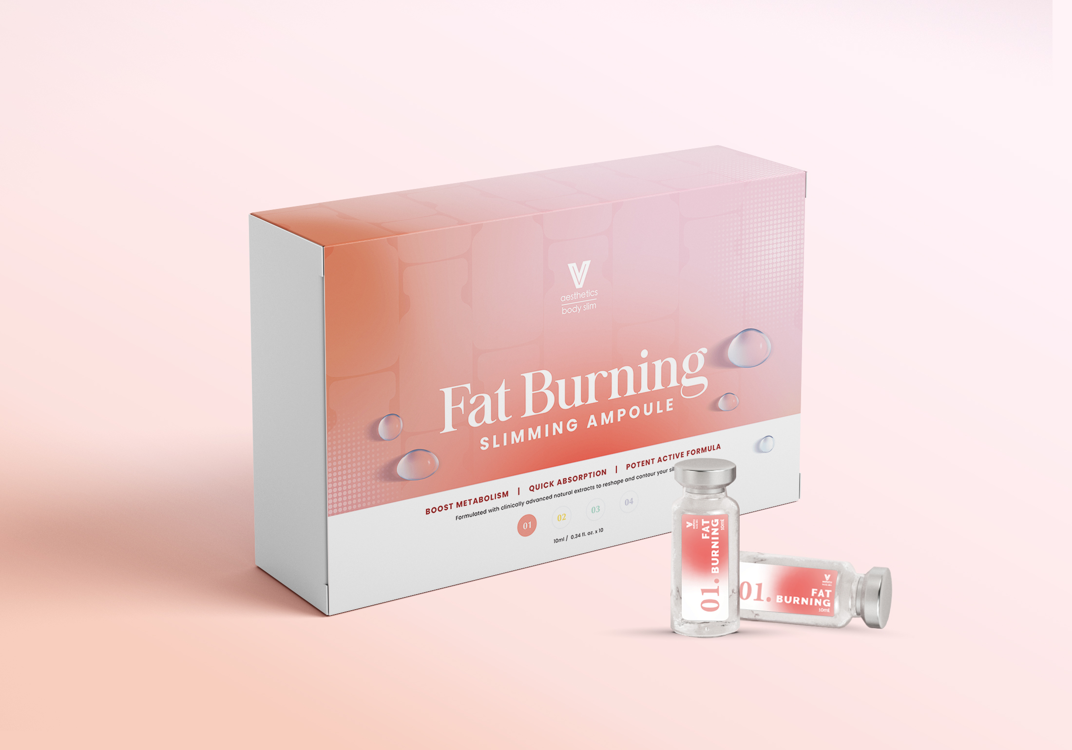 V Aesthetics Body Slim Fat Burning Ampoule